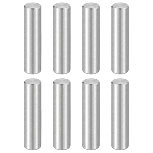 Pasadores cilíndricos de acero 304 de 1/4" para soporte de estantes y gabinetes