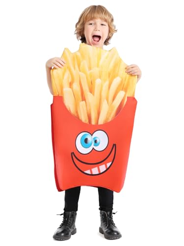 Disfraz de papas fritas para niños 4-8 años miniatura 5