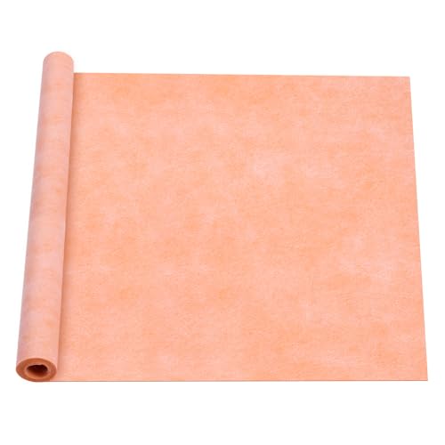 Lámina impermeabilizante para baño, alfombrilla de desacoplamiento para azulejos, membrana impermeabilizante para inodoro, techo de pared, sauna, azulejos (Naranja, 30M)
