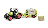 Detailliertes Spielzeugmodell eines Claas Arion 540 zum Nachspielen von landwirtschaftlichen Szenen
