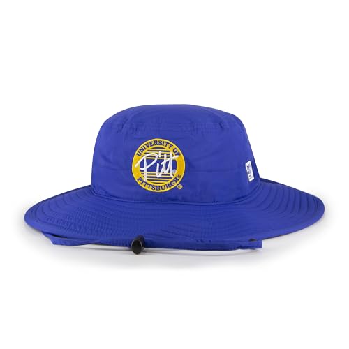 The Game NCAA Licensed Pittsburgh Panthers Boonie Hat, University of Pittsburgh Game Day Bucket Hat Royal