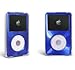 MIP Apple iPod Classic Hard Case with Aluminum Plating 80gb 120gb 160gb-Blue