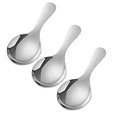 Utilisation polyvalente : idéales pour servir sucre, sel, bonbons, café, thé, gâteaux, puddings, glaces, soupes et amuse-gueules, ces jolies cuillères pratiques sont parfaites pour votre cuisine et votre quotidien. mini-cuillères à dessert, cuillères à café