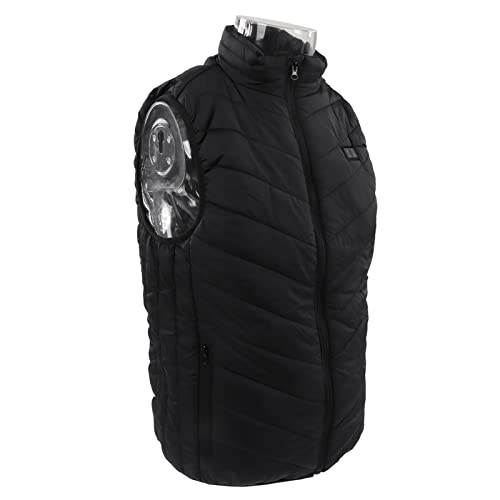 Colete de carregamento USB impermeável, 15 zonas quentes 5V colete aquecido humanizado 2 controles p