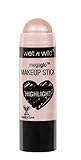 iluminador en barra kiko Wet n wild megaglo makeup stick conceal when the nude strikes