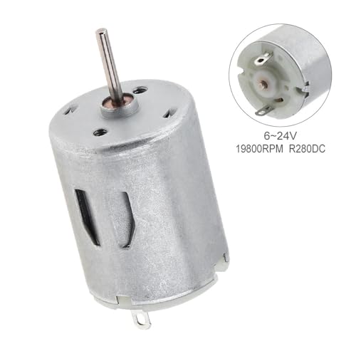 Moteurs à courant continu r280 de 6-24V micro moteur couple élevé micro DC - 6
