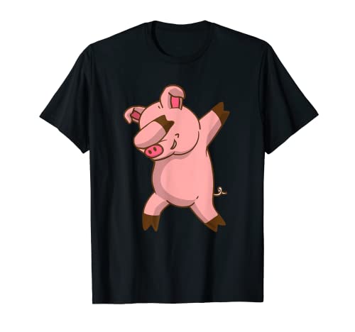 Dabbing Pig Piggy Piglet Pig Lover Camiseta