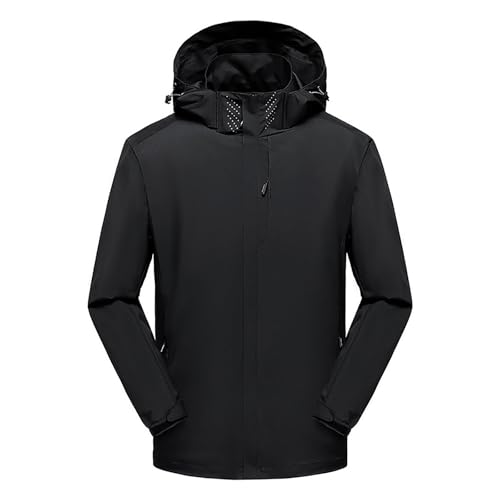 Chaqueta impermeable de hombre ligera para exteriores y escalada en montaña