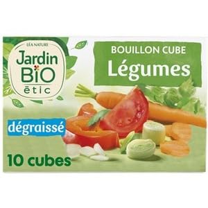 Jardin Bio Bouillon cube 5 légumes et aromates (x10) 90g