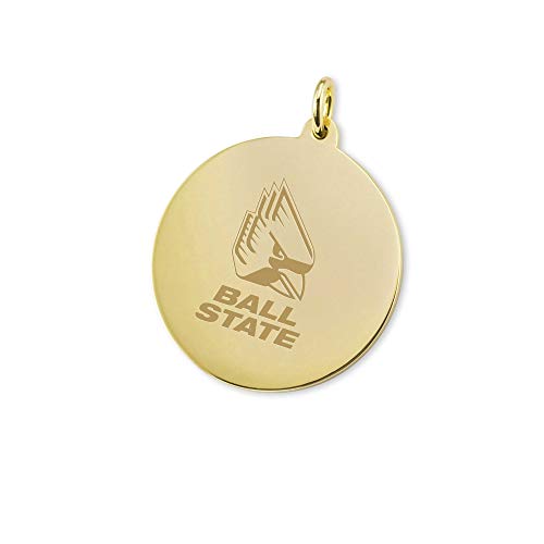 M. LA HART Ball State 18K Gold Charm