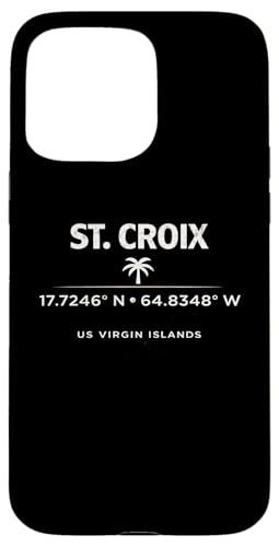 St Croix USVI�R�[�f�B�l�[�g �g���x���f�U�C�� �X�}�z�P�[�X iPhone 15 Pro Max �p