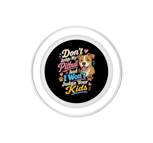 PopSockets MagSafe de Perro Pitbull Evita Caídas de tu Teléfono 2