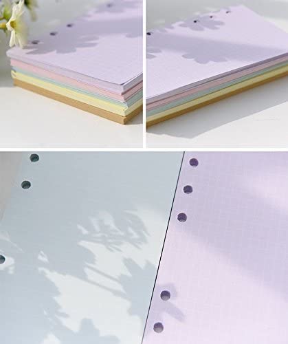 Amazon | A5 リング綴じ手帳用カラーノート Filofax Kikki K 