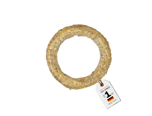 Auto-SCHMUCK® Corona de paja para decoración (1, 30/5 cm)