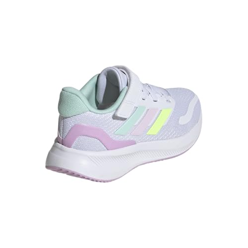 Image of adidas Kids' Marvel Run Falcon 5 Elastic Lace & Strap Shoe