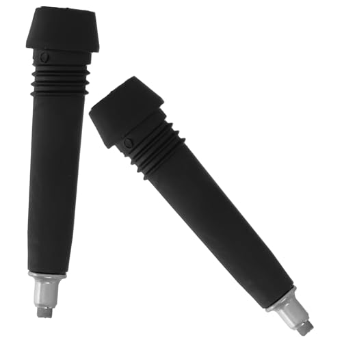 DECOMELODY Trekking Rod Tip Replacement 2pcs Steel Tips for Canes Non-Skid Hiking Poles Protectors
