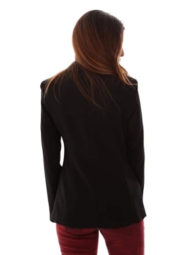 Blazer femmes noir Gaudi veste anti-plis silhouette chic taille 46 - 2
