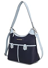 Color Block Harper Navy-light Blue