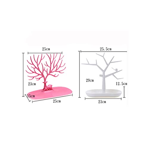 Organizador de gafas decorativo para mesita de noche con diseño de árbol colgante 2