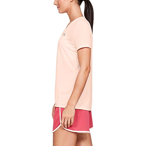 Image of Under Armour Womens Tech V-Neck Twist Short-Sleeve T-Shirt
