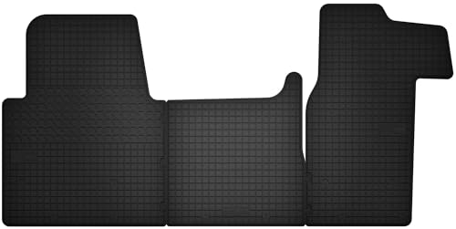 Wielganizator Tapis de Sol Caoutchouc pour Renault Master III (2010-2024) Livraison Noirs sur Mesure Ajustement Optimal