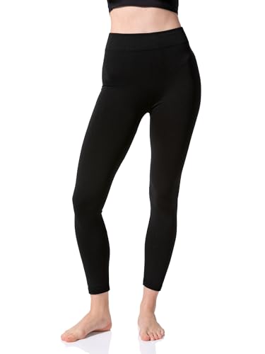 Yenita Thermoleggings Gefütterte Damen Legging mit Innenfleece im 2er...