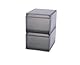 Joseph Joseph ShoeCase Premium Schuhaufbewahrungsbox, mit Klapptür, Staubdicht, Belüftet, Einfacher Aufbau, 2er-Pack, Grey