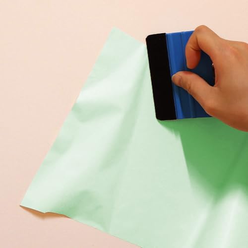 11Pcs Efficient Application Vinyl Wrap Kit,Window Film Tools & Wallpaper Tools，Easy to Apply Glass Car Wallpaper Stickers Craft Trimming Installation Tools,window tint kit,vinyl cutter - Image 5