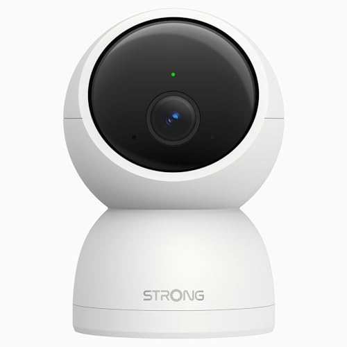 Strong - Smart Home Telecamera - 4MP, Interno, Sicurezza, 1080p, Avvisi di Movimento, Stile Moderno, Telecamera di Sicurezza