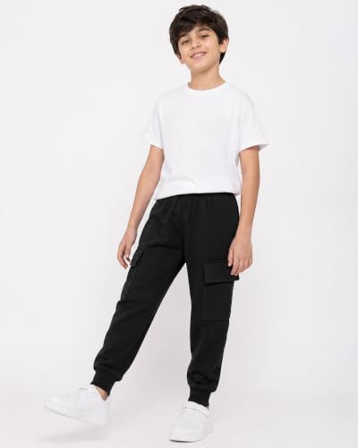 Image of Kuchipoo Boys Cargo Joggers - Pack of 3