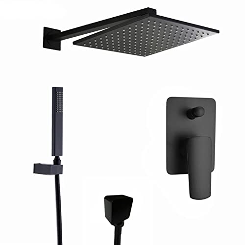 Douche effet de pluie encastrée 10 pouces pour résoudre le manque de pression