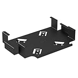 Material de aluminio de primera calidad: El soporte del Mac Mini está hecho de un robusto material de aluminio de primera calidad. Es ligero y proporciona una mejor protección del casco.