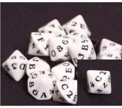 Impact! Miniatures Hexidecimal Dice (Set of 5) - 16 Sided - Math Dice - Hexidice