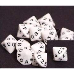 Impact! Miniatures Hexidecimal Dice (Set of 5) - 16 Sided - Math Dice - Hexidice