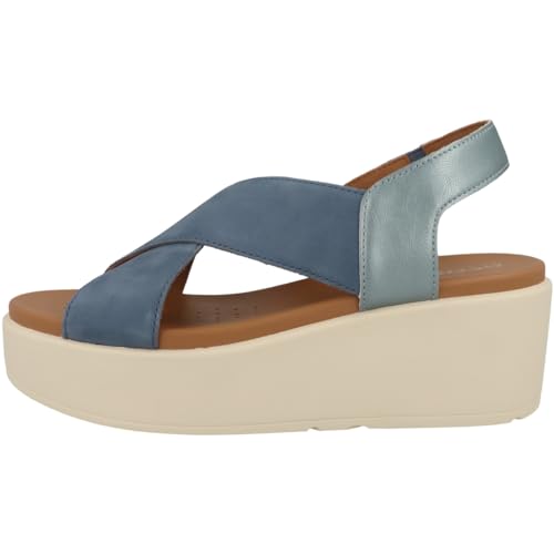 Geox Girls D Xand 2.2s B Wedge Sandal, Avio, 7 Big Kid