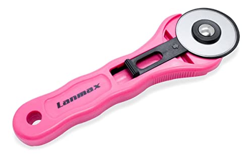 Cortador Circular 45mm Rosa Profissional Patchwork Scrapbook