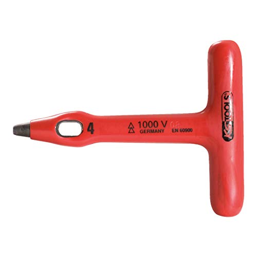 Troueuse isolée L.100 mm KS Tools : précision et sécurité pour vos travaux sous tension - 2