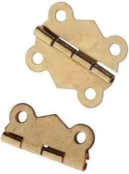 Antique Hinges,Bronze Decorative,Wooden Box Hinge,10Pcs Mini Iron Butterfly Hinges Cabinet Drawer Door Butt Hinge Butt Hinges