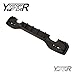 YOUNGERCAR Rear Bumper Lip for Compatible With 2015-2020 BMW 1 Series F20 F21 M135 M140 M Sport Matte Black Unpainted ABS Rear Diffuser