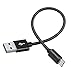 Produktbild INVID 15cm, 25cm, 20cm, USB-C Kurz USB C Kabel, Geflochtene USB-C Ladekabel Datenkabel, Type C Schnellladekabel für MacBook, Galaxy S8/S9/S10/S20, Huawei P20/P30, Moto Z usw 56K Ohm Widerstand