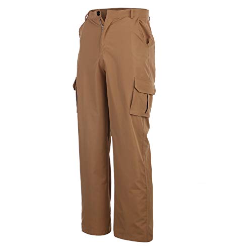 Cargo Pants for Men Drawstring Elastic Waist Hiking Joggers Work Sweatpants Multi Pockets Fit Tactical Pants3