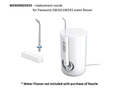 Panasonic WEW0982X503 Ersatzdüse WEW0982X503 (2er Pack) für Munddusche EW1611, Original-Zubehör