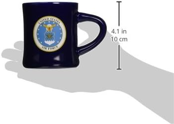 U.S. Air Force Stoneware Blue Ceramic Tea Coffee Dinner Mug - Image 3