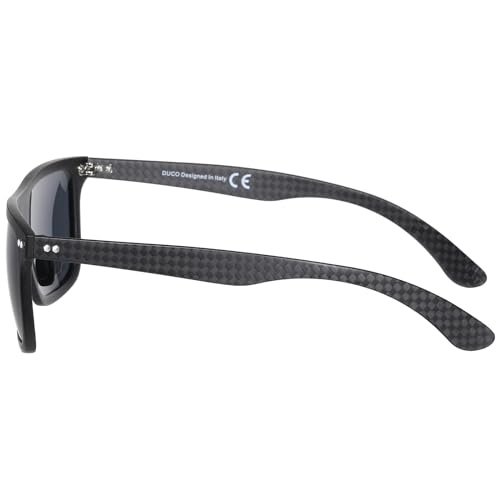 Image of DUCO Polarized Sunglasses for Men Sun glasses All Carbon Fiber Frame 100% UV Protection for Driving Running Fishing DC8325
