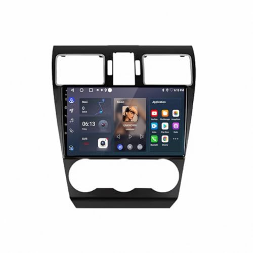 Radio Coche 2 DIN para Subaru Forester y XV con Carplay inalámbrico y cámara trasera