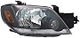 TYC Right Headlight Assembly Compatible with 2003-2004 Mitsubishi Outlander
