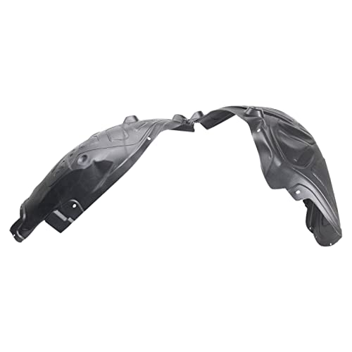 Image of TRQ Front Driver & Passenger Side Inner Fender Liner Set Compatible with 2015-2022 Dodge Charger Pursuit R /T SXT 2018-2022 Charger GT