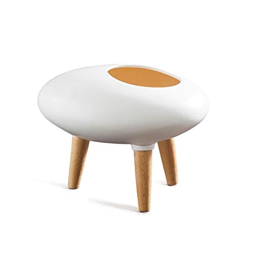 YUXINYAN Blumentopf Balkon Nordic-Stil Keramik-Blumentopf, moderner minimalistischer Boden Blumentopf, hydroponisch grün Pflanzen Blumenablage im Wohnzimmer Balkon (weiß) PflanzküBel AußEn