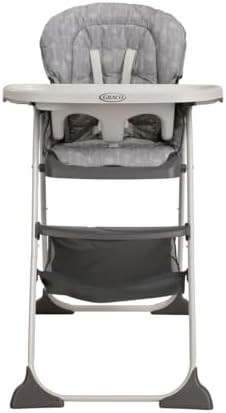 Graco Slim Snacker High Chair, Ultra Compact High Chair, Whisk