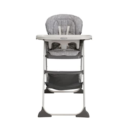 Graco Slim Snacker High Chair, Ultra Slim, Fast-Folding, Multiple Recline